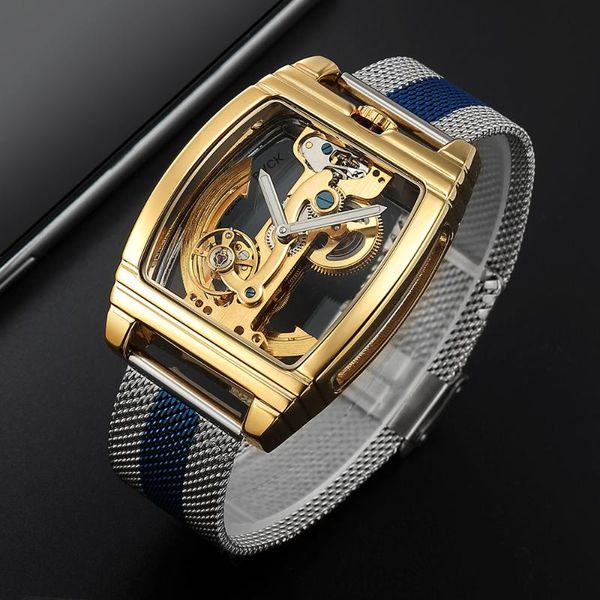 wristwatches fashion hollow transparent watches men tourbillon stainless steel mesh band automatic mechanical watch reloj hombre 2021, Slivery;brown
wristwatches fashion hollow transparent watches men tourbillon stainless steel mesh band automatic mechanical watch reloj hombre 2021, Slivery;brown