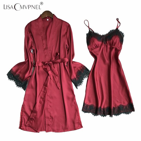 pyjamas lisacmvpnel ice silk women robe sets spaghetti strap nightdress+robe bathrobe elegant sleepwear 5ihr, Black;white
pyjamas lisacmvpnel ice silk women robe sets spaghetti strap nightdress+robe bathrobe elegant sleepwear 5ihr, Black;white