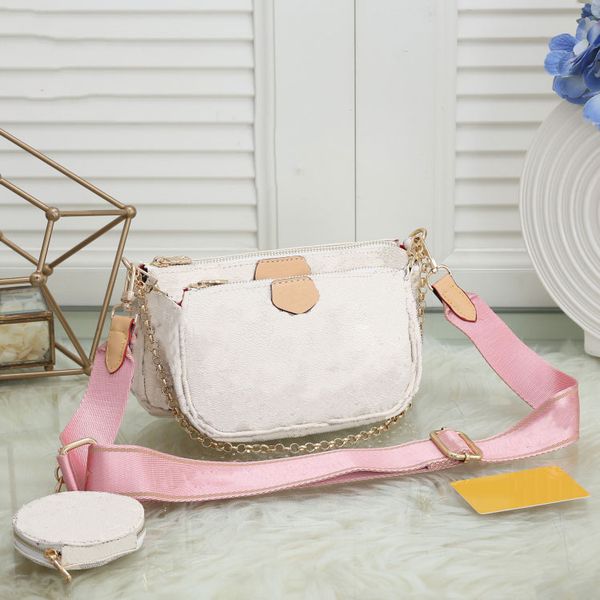 designer 50colors women shoulder bags multi pochette accessoires genuine leather fashion handbags purses flower mini 3pcs 3 piece set crossb
designer 50colors women shoulder bags multi pochette accessoires genuine leather fashion handbags purses flower mini 3pcs 3 piece set crossb