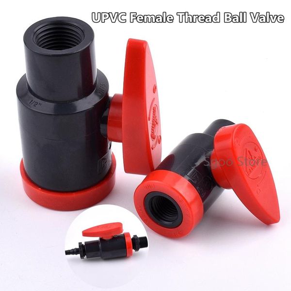 watering equipments 1pc 1/4"~1/2" female thread upvc pipe ball valve aquarium fish tank connector pvc oxygen irrigation system fit
watering equipments 1pc 1/4"~1/2" female thread upvc pipe ball valve aquarium fish tank connector pvc oxygen irrigation system fit