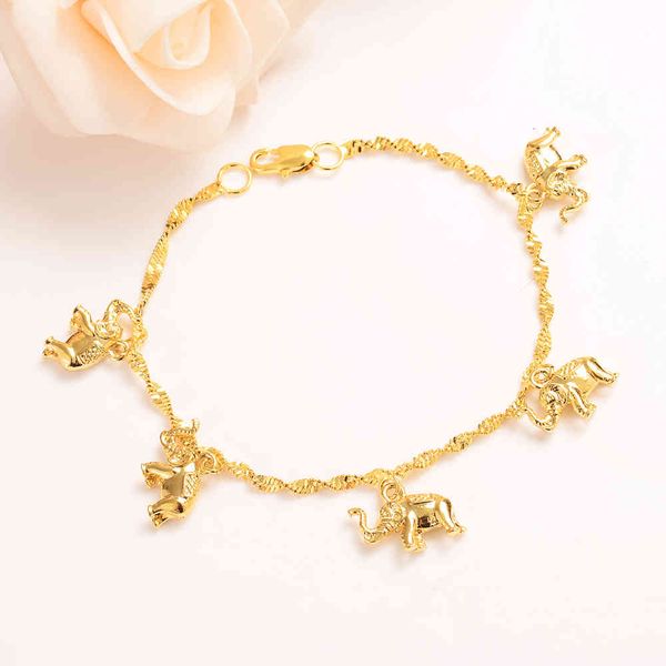 cute girls bangle women thai baht solid gold elephant hang fine bracelets jewelry hand chain arab items kids jewelry gift, Red;blue
cute girls bangle women thai baht solid gold elephant hang fine bracelets jewelry hand chain arab items kids jewelry gift, Red;blue