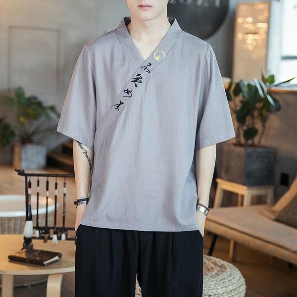 ethnic clothing 2021 summer chinese style mens tang suit linen traditional china hanfu shirt plus size asian clothes 31110, Red
ethnic clothing 2021 summer chinese style mens tang suit linen traditional china hanfu shirt plus size asian clothes 31110, Red