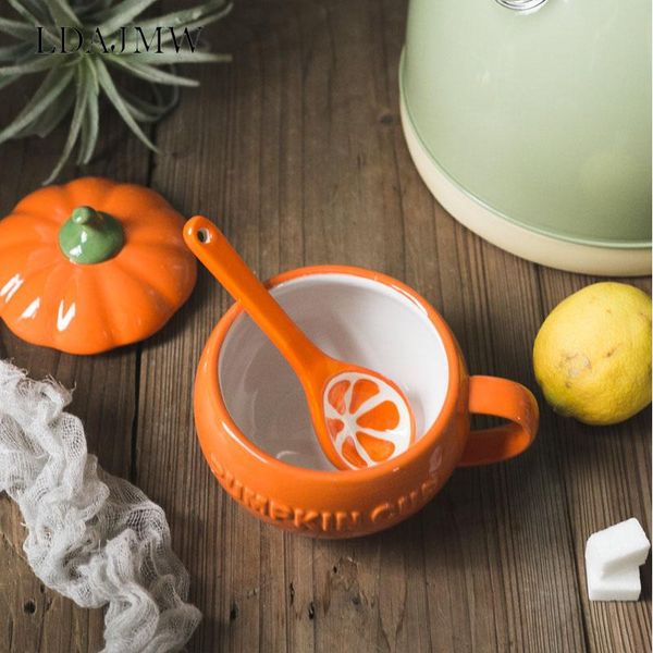 cups & saucers creative pumpkin cup with lid ceramic breakfast bowl cute tea kitchen bar container drinkware household goods
cups & saucers creative pumpkin cup with lid ceramic breakfast bowl cute tea kitchen bar container drinkware household goods