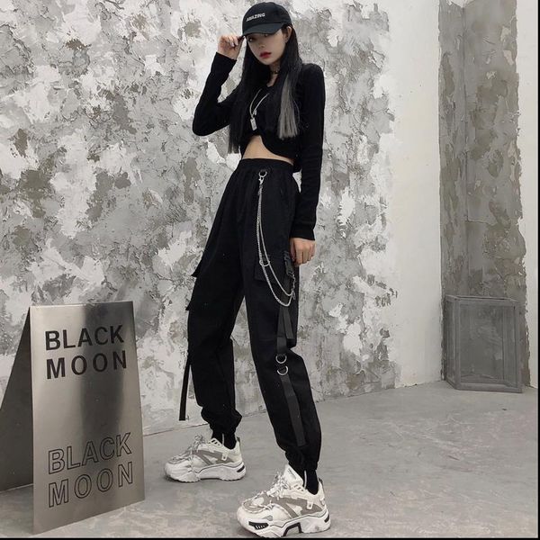 punk jogging cargo goth harajuku women capri chain black sweatpants korean style trousers japanese streetwear, Black;white
punk jogging cargo goth harajuku women capri chain black sweatpants korean style trousers japanese streetwear, Black;white