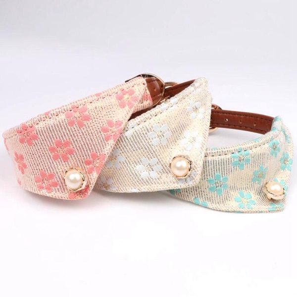 cute pu leather fabric print floral pet bandanna bib neckerchief scarf cat collar neck strap leash rope for dogs cats dog collars & leashes
cute pu leather fabric print floral pet bandanna bib neckerchief scarf cat collar neck strap leash rope for dogs cats dog collars & leashes