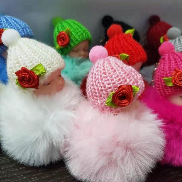 keychains sleeping baby doll keychain flower pompom fur ball key chain fluffy car keyring porte clef bag ring llaveros chaveiro, Silver
keychains sleeping baby doll keychain flower pompom fur ball key chain fluffy car keyring porte clef bag ring llaveros chaveiro, Silver