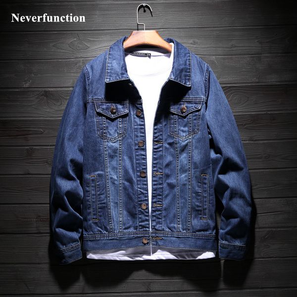 hoodies autumn men denim jackets vintage blue cotton streetwear casual hip hop male slim jacket coat outerwear 4xl, Black
hoodies autumn men denim jackets vintage blue cotton streetwear casual hip hop male slim jacket coat outerwear 4xl, Black