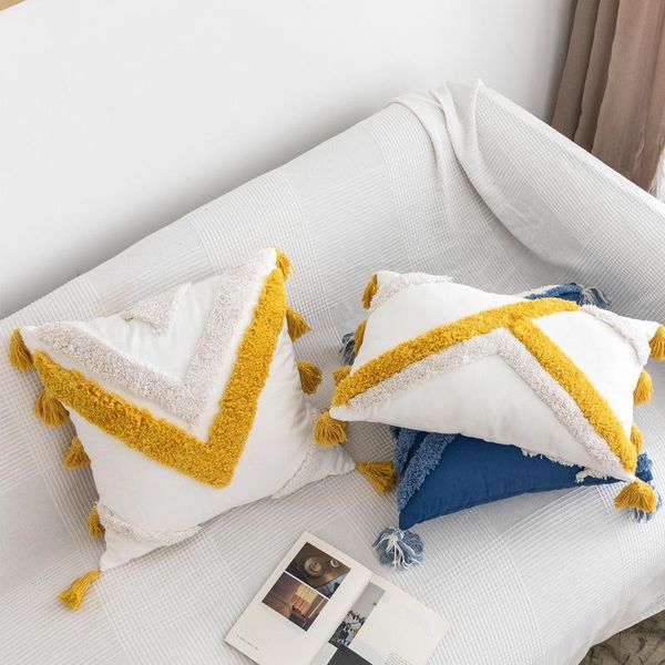 handmade cushion cover moroccan style abstract zigzag navy blue pillowcase tassels fringe square rectangle pillow zm714 cushion/decorative
handmade cushion cover moroccan style abstract zigzag navy blue pillowcase tassels fringe square rectangle pillow zm714 cushion/decorative