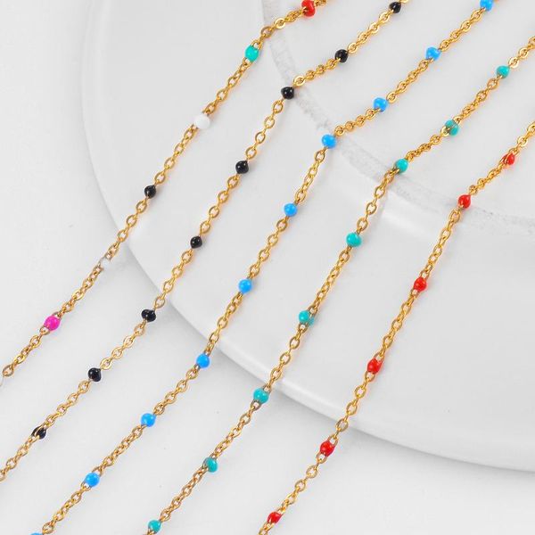 chokers bohemian handmade rainbow beads personality multilayer satellite stainless steel necklace ladies fashion jewelry, Golden;silver
chokers bohemian handmade rainbow beads personality multilayer satellite stainless steel necklace ladies fashion jewelry, Golden;silver
