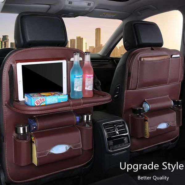 car organizer seat back leather foldable dining rack table tray storage bag multifunction auto accessorie
car organizer seat back leather foldable dining rack table tray storage bag multifunction auto accessorie