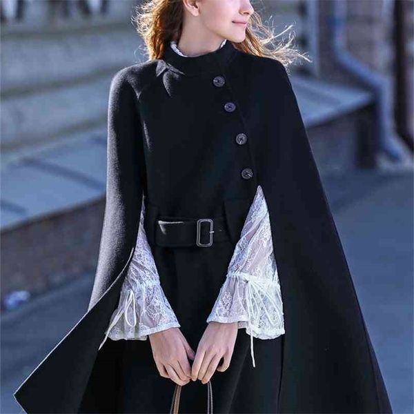 woolen coat autumn women single-breasted solid irregular pockets female cardigan 11920288 210527, Black
woolen coat autumn women single-breasted solid irregular pockets female cardigan 11920288 210527, Black