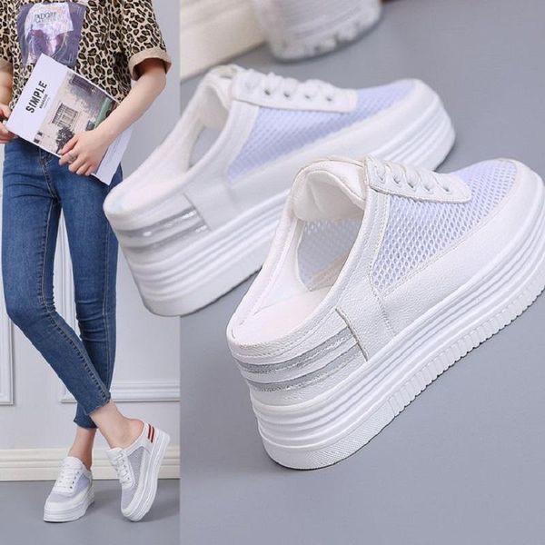 women's summer slippers hollow breathable thick bottom half 35-40 women shoes, Black
women's summer slippers hollow breathable thick bottom half 35-40 women shoes, Black