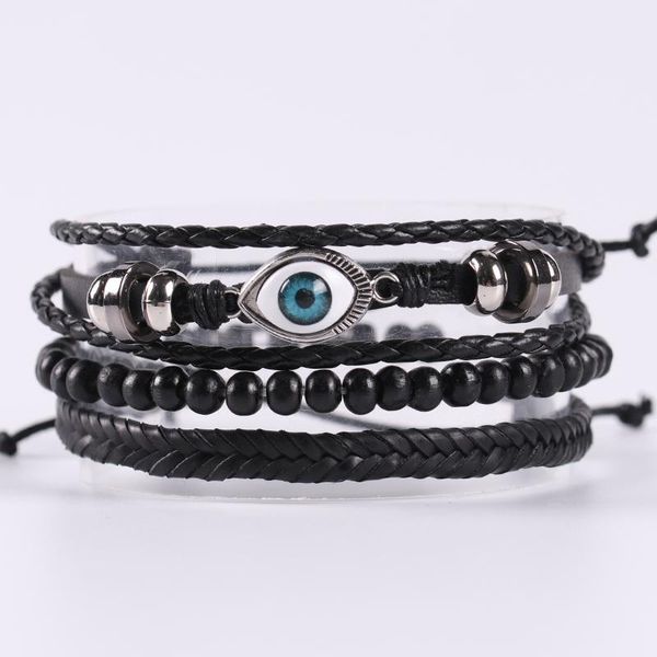 evil eye bracelet leather men pulseras mujer moda 2021 nightmare before christmas beaded link, chain, Black
evil eye bracelet leather men pulseras mujer moda 2021 nightmare before christmas beaded link, chain, Black