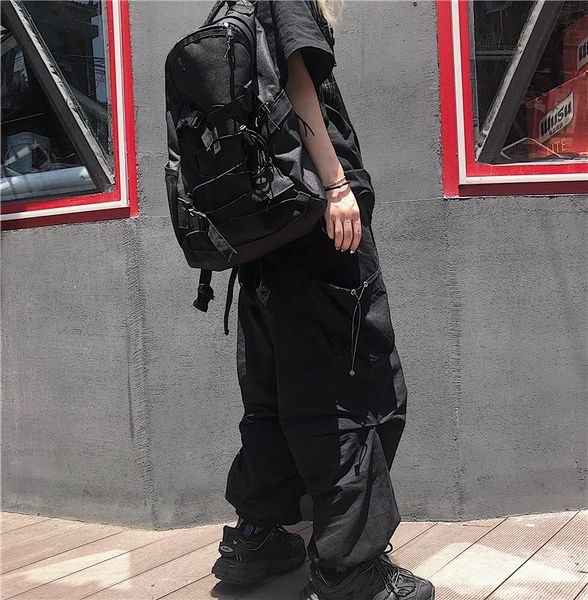 women's pants & capris punk loose baggy harem string high waist pocket cargo jogger pant korean women man streetwear harajuku gothic hi, Black;white
women's pants & capris punk loose baggy harem string high waist pocket cargo jogger pant korean women man streetwear harajuku gothic hi, Black;white