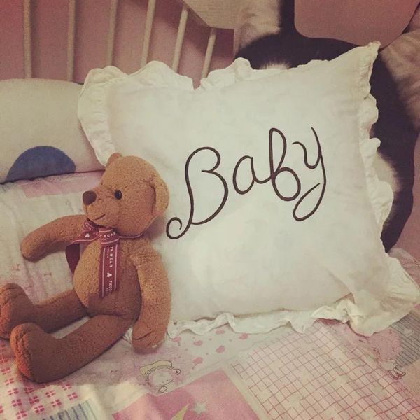 dunxdeco pillow case white cotton cushion cover french elegant baby embroidery decorative pillow case girl room decoration
dunxdeco pillow case white cotton cushion cover french elegant baby embroidery decorative pillow case girl room decoration