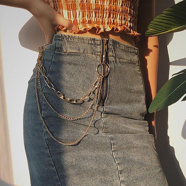 keychains fashion punk hip-hop trendy single/three layer belt key chain waist pants jeans long metal clothing accessories jewelry, Silver
keychains fashion punk hip-hop trendy single/three layer belt key chain waist pants jeans long metal clothing accessories jewelry, Silver