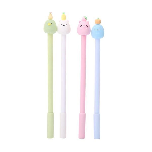gel pens 4pcs creative animal fruit pen korean 0.5mm black ink student exam water cute cartoon office signature
gel pens 4pcs creative animal fruit pen korean 0.5mm black ink student exam water cute cartoon office signature