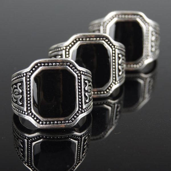 cluster rings western punk black enamel men antique silver color vintage ceramic ring male finger jewelry accessories circle bague homme, Golden;silver
cluster rings western punk black enamel men antique silver color vintage ceramic ring male finger jewelry accessories circle bague homme, Golden;silver