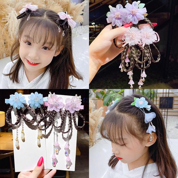 hair accessories vintage flower wig tassel antiquity chinese hairpins girls clip fashion children hanfu pins headwear, Slivery;white
hair accessories vintage flower wig tassel antiquity chinese hairpins girls clip fashion children hanfu pins headwear, Slivery;white