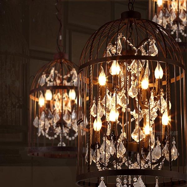 crystal bird cage chandelier interior creative retro industrial wind led complex style chandeliers
crystal bird cage chandelier interior creative retro industrial wind led complex style chandeliers