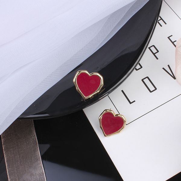 earrings french love women's korean version fashion temperament heart-shaped net red versatile, Golden
earrings french love women's korean version fashion temperament heart-shaped net red versatile, Golden