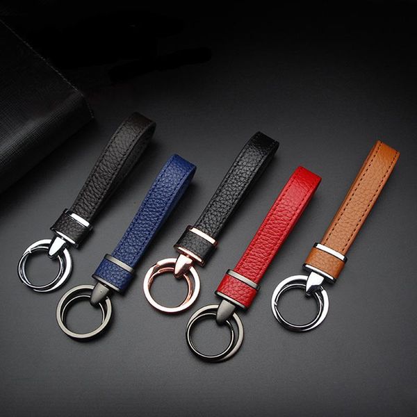 keychains vintage leather strap keychain double ring keyfob holder fit diy trinket lanyard waistband accessories keyrings jewelry, Silver
keychains vintage leather strap keychain double ring keyfob holder fit diy trinket lanyard waistband accessories keyrings jewelry, Silver