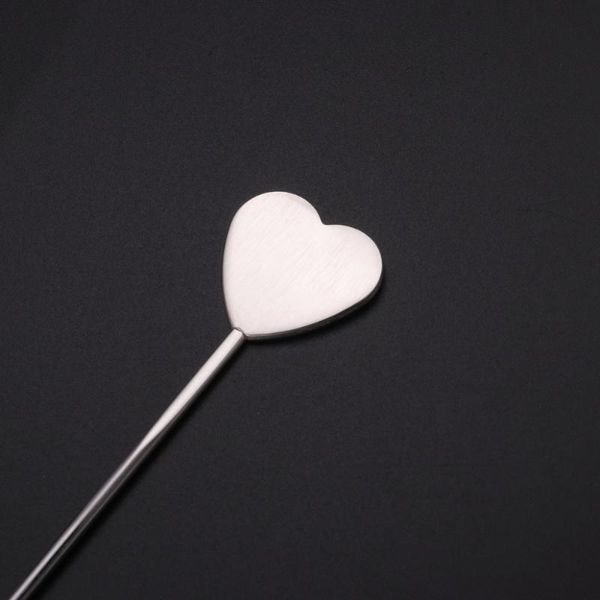 forks 10 pcs 304 stainless steel sticks reusable heart shaped cocktail picks fruit dessert for dinner party bbq (silver)
forks 10 pcs 304 stainless steel sticks reusable heart shaped cocktail picks fruit dessert for dinner party bbq (silver)