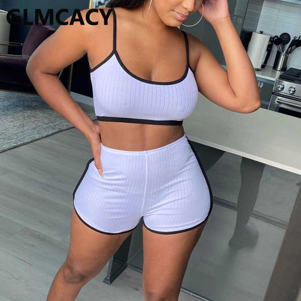 women casual summer sport fitness running outfit female suit sleeveless and shorts two pieces suit 210707, White
women casual summer sport fitness running outfit female suit sleeveless and shorts two pieces suit 210707, White