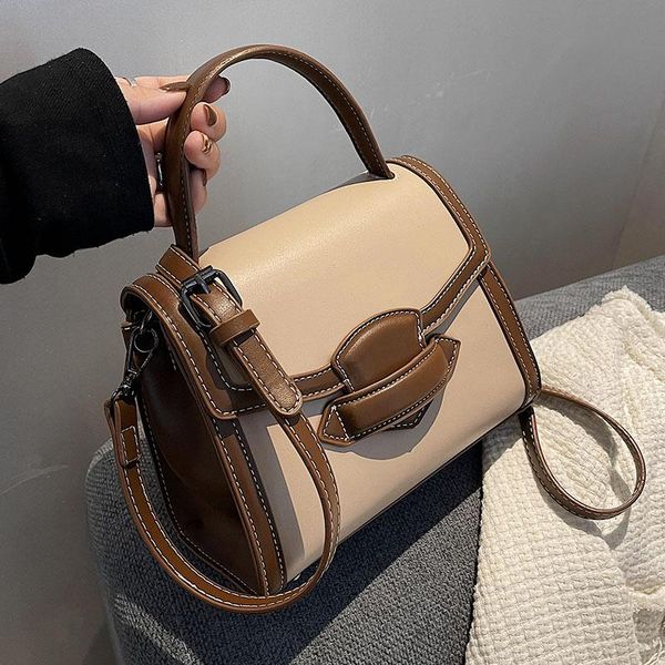 evening bags contrast color square tote bag 2021 winter high-quality pu leather women's designer handbag vintage shoulder messenger
evening bags contrast color square tote bag 2021 winter high-quality pu leather women's designer handbag vintage shoulder messenger