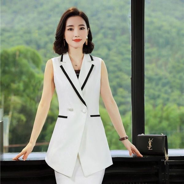 women's vests novelty white middle long vest and waistcoat formal ol styles women business work wear spring summer ladies elegant blaz, Black;white
women's vests novelty white middle long vest and waistcoat formal ol styles women business work wear spring summer ladies elegant blaz, Black;white
