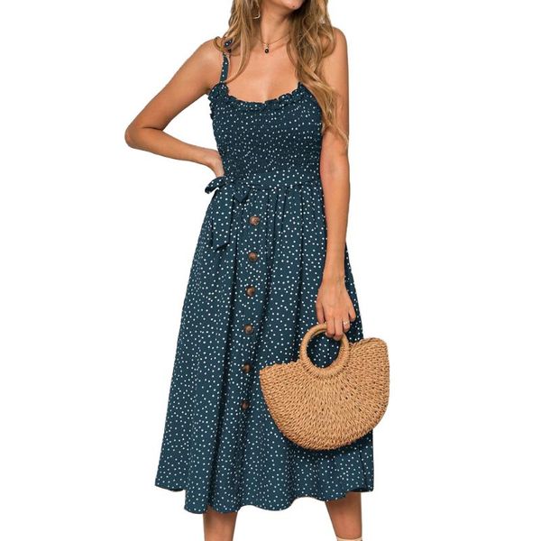 casual dresses fashion women stylish backless polka dot dress sleeveless for party maxi clothes vestido mujer, Black;gray
casual dresses fashion women stylish backless polka dot dress sleeveless for party maxi clothes vestido mujer, Black;gray