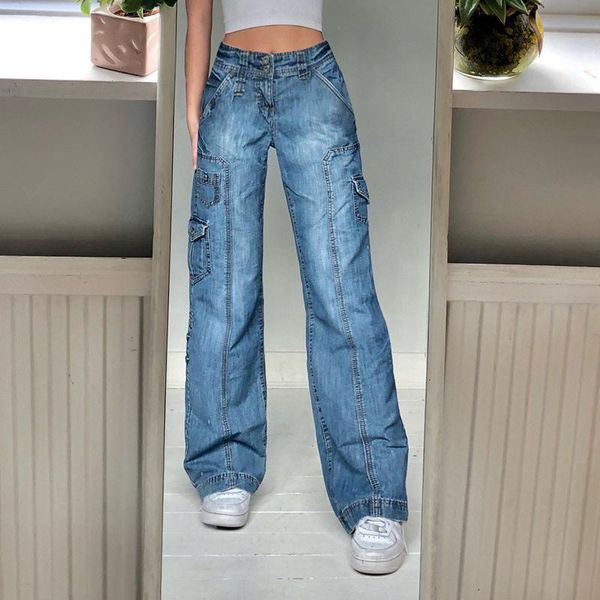 women's jeans streetwear blue women fashion pockets patchwork baggy cargo pants summer oversize korean vintage denim style
women's jeans streetwear blue women fashion pockets patchwork baggy cargo pants summer oversize korean vintage denim style