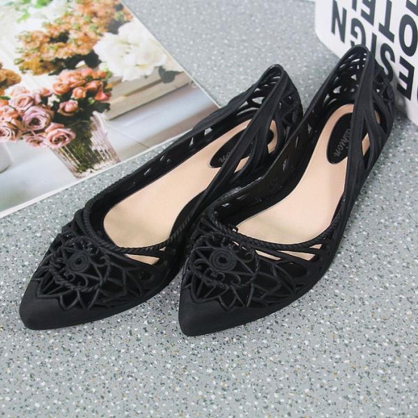 womens flats pointed toe slip-on shallow hollow boat shoes women shoes pvc jelly single shoes ladies loafers comfort, Black
womens flats pointed toe slip-on shallow hollow boat shoes women shoes pvc jelly single shoes ladies loafers comfort, Black