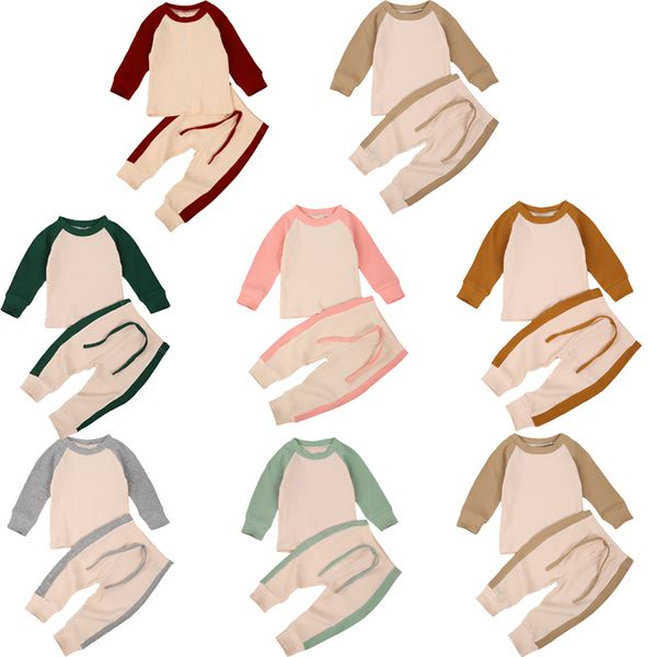 0-3y kids baby boy girl clothes sets patchwork long sleeve pullover t-shirt long pant trouser 2pcs, White
0-3y kids baby boy girl clothes sets patchwork long sleeve pullover t-shirt long pant trouser 2pcs, White