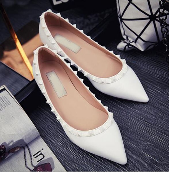 fancy classic genuine leather v stud ballerina flats blue black nude red yellow rose pink luxury designer runway classic fashion women
fancy classic genuine leather v stud ballerina flats blue black nude red yellow rose pink luxury designer runway classic fashion women