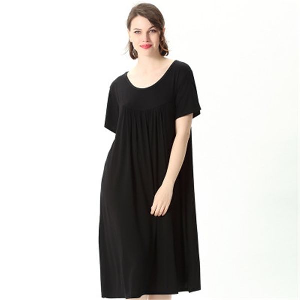 women's sleepwear female summer dress plus size loose sleepwear nightdress comfortable cotton nightgown women short sleeve nightshirt 2, Black;red
women's sleepwear female summer dress plus size loose sleepwear nightdress comfortable cotton nightgown women short sleeve nightshirt 2, Black;red