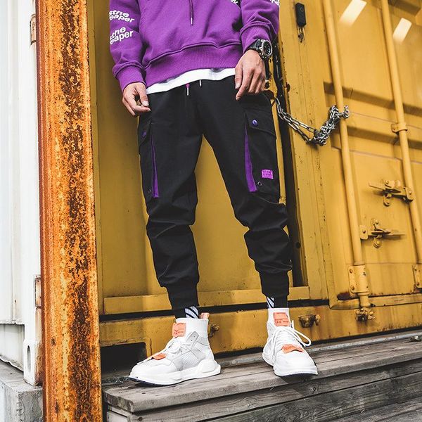 men's pants original s super fire ankle-length loose hong kong style casual tide fashion large size, Black
men's pants original s super fire ankle-length loose hong kong style casual tide fashion large size, Black