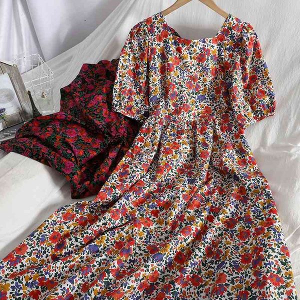 casual dresses split retro elegant puff short-sleeved square collar korean dress for womens summer temperament floral long sg2g, Black;gray
casual dresses split retro elegant puff short-sleeved square collar korean dress for womens summer temperament floral long sg2g, Black;gray