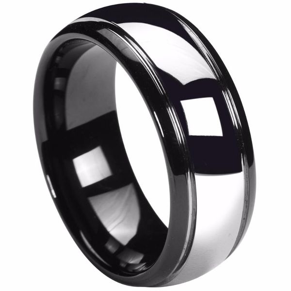 wedding rings 8mm black silver dome tungsten carbide ring mens bands bridal jewelry couple for lovers, Slivery;golden
wedding rings 8mm black silver dome tungsten carbide ring mens bands bridal jewelry couple for lovers, Slivery;golden