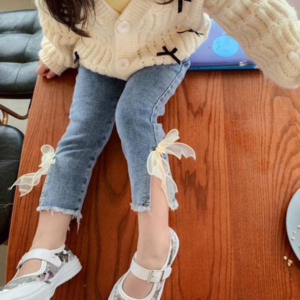 jeans for girls elegant bow cute denim pants sweet bowknot stretch lovely spring child trousers toddler kid baby steetwear, Blue
jeans for girls elegant bow cute denim pants sweet bowknot stretch lovely spring child trousers toddler kid baby steetwear, Blue