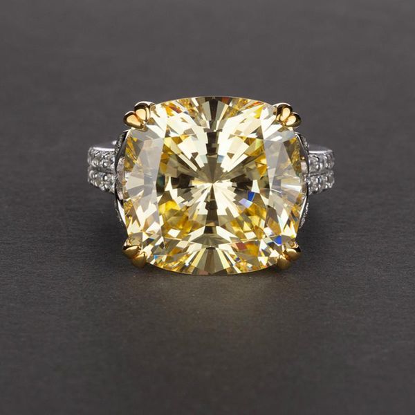 cluster rings s925 sterling silver ring simple style 14*14 mainstone 21.5 karat wedding luxury jewelry, Golden;silver
cluster rings s925 sterling silver ring simple style 14*14 mainstone 21.5 karat wedding luxury jewelry, Golden;silver