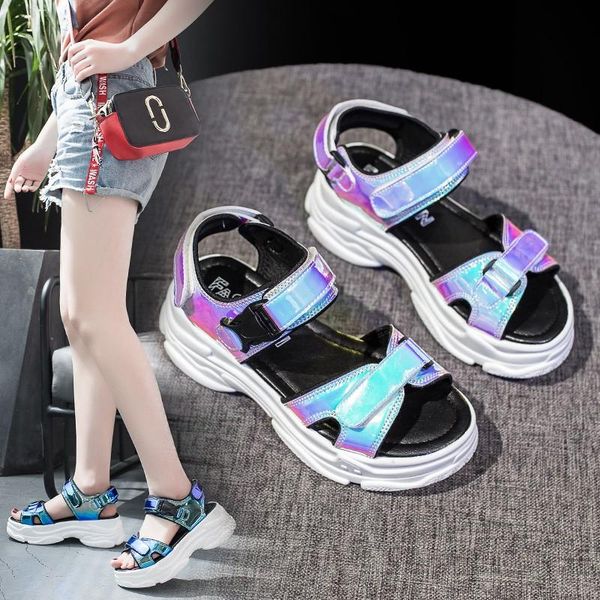 arrival 2021 open-toed women sport sandals wedge hollow out outdoor cool platform shoes beach summer wedges, Black
arrival 2021 open-toed women sport sandals wedge hollow out outdoor cool platform shoes beach summer wedges, Black