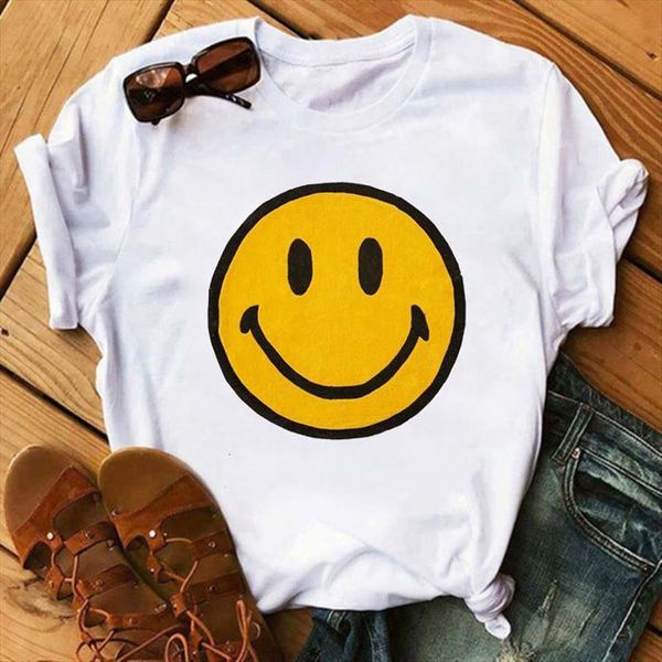 summer casual kawaii smiley print womens t shirt loose o neck short sleeve fashion lady shirts tees, White
summer casual kawaii smiley print womens t shirt loose o neck short sleeve fashion lady shirts tees, White