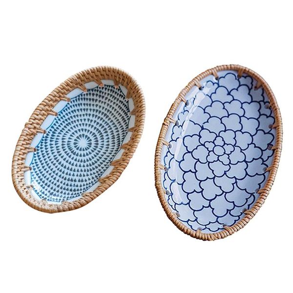 kitchen storage & organization handwoven rattan porcelain tray wicker bread basket food plate fruit snack platter dinner organizer baskets
kitchen storage & organization handwoven rattan porcelain tray wicker bread basket food plate fruit snack platter dinner organizer baskets