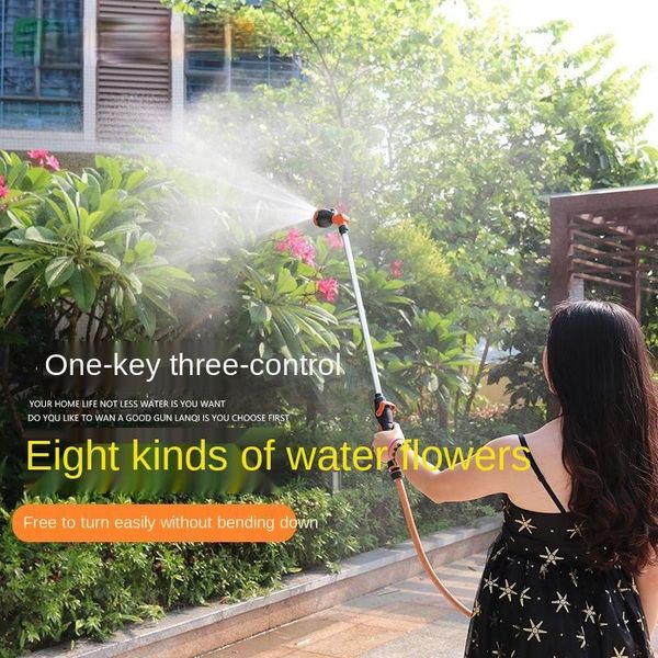 watering equipments high pressure water gun jet nozzle gardening long-stem multifunctional long-handled sprinkler
watering equipments high pressure water gun jet nozzle gardening long-stem multifunctional long-handled sprinkler