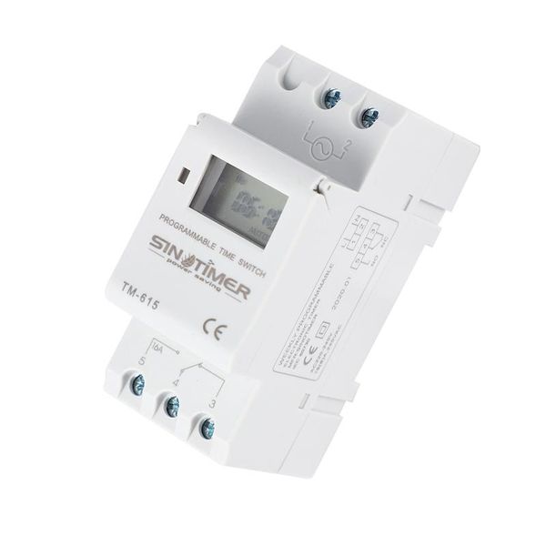 timers sinotimer tm-615h-30a electronic weekly 7 days programmable digital time switch relay timer control ac 220v 30a din rail mount
timers sinotimer tm-615h-30a electronic weekly 7 days programmable digital time switch relay timer control ac 220v 30a din rail mount