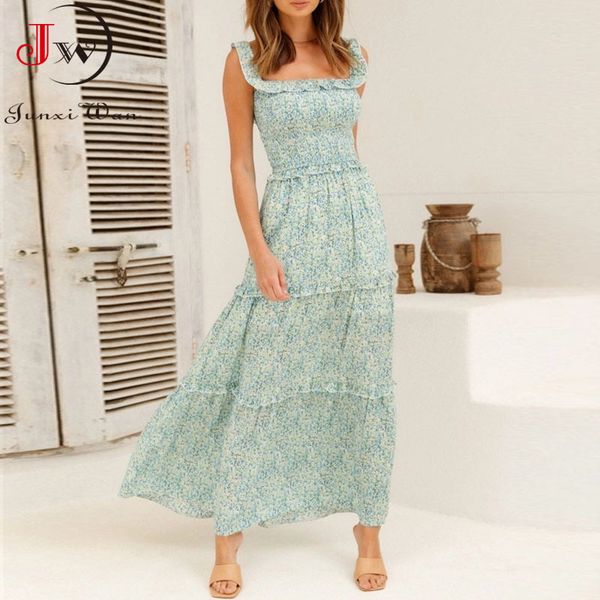 women summer boho beach long dress strapless floral print a-line sweet holiday casual maxi sundress vestidos outfit 210510, Black;gray
women summer boho beach long dress strapless floral print a-line sweet holiday casual maxi sundress vestidos outfit 210510, Black;gray