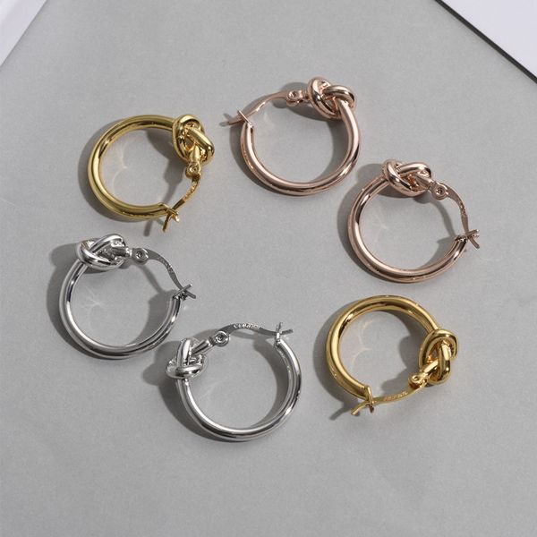 design jewelry minimalist knotted classic circle net red same knotted earrings, Golden
design jewelry minimalist knotted classic circle net red same knotted earrings, Golden