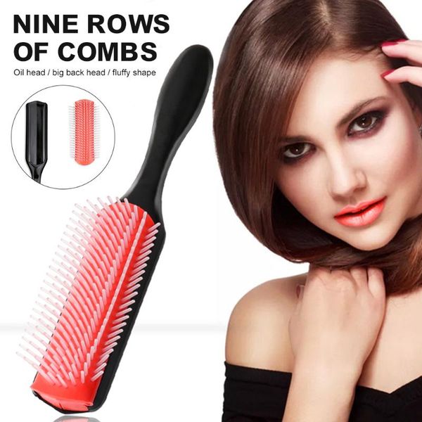 hair brushes nine-row comb detachable hairdressing stylist massage straight salon tool, Silver
hair brushes nine-row comb detachable hairdressing stylist massage straight salon tool, Silver