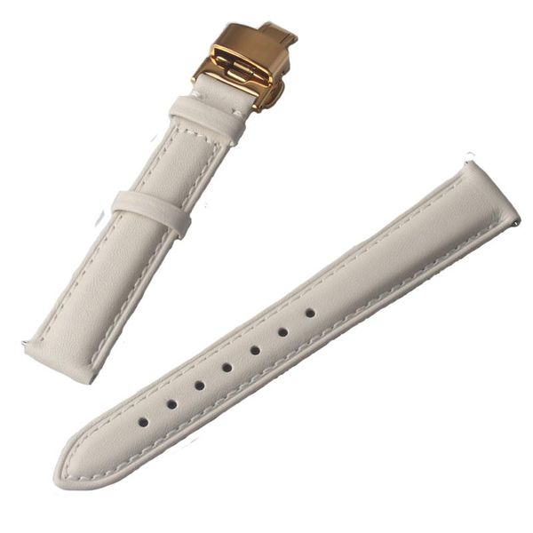 watch bands watchband leather with gold stainless steel butterfly buckle strap white 14 15 16 17 18 19 20mm accessories, Black;brown
watch bands watchband leather with gold stainless steel butterfly buckle strap white 14 15 16 17 18 19 20mm accessories, Black;brown